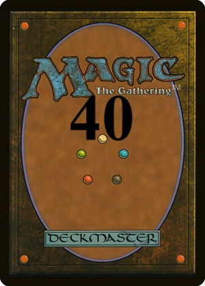 40 Random BLACK Rares
